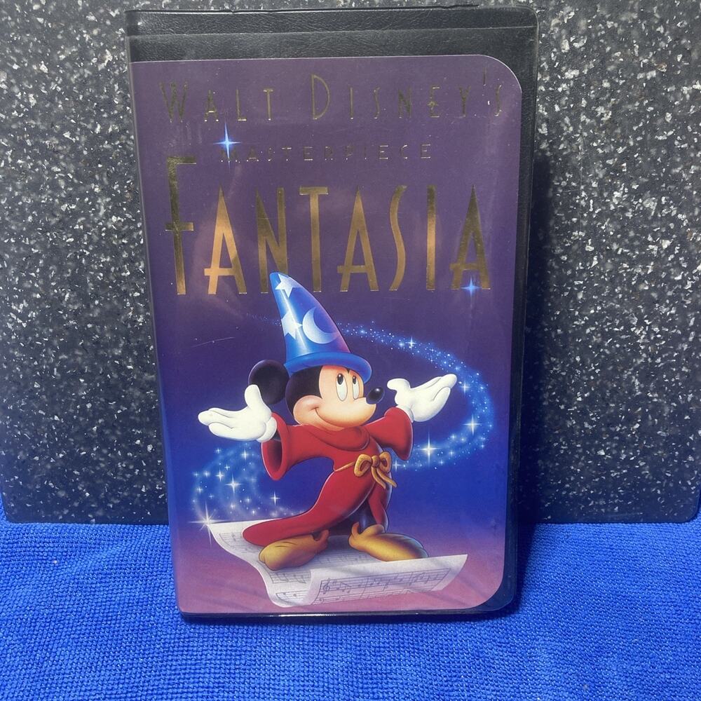 FANTASIA Walt Disney VHS Original Masterpiece Collection #1132